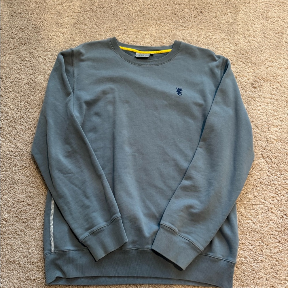 Wesc Slate Blue Crewneck Sweatshirt